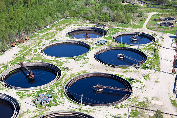 istock Water recycling in big sedimentation drainages 121135634