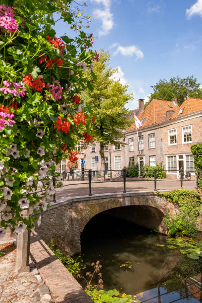 istock Canal view in Amersfoort during a beautiful summer day 1211363239