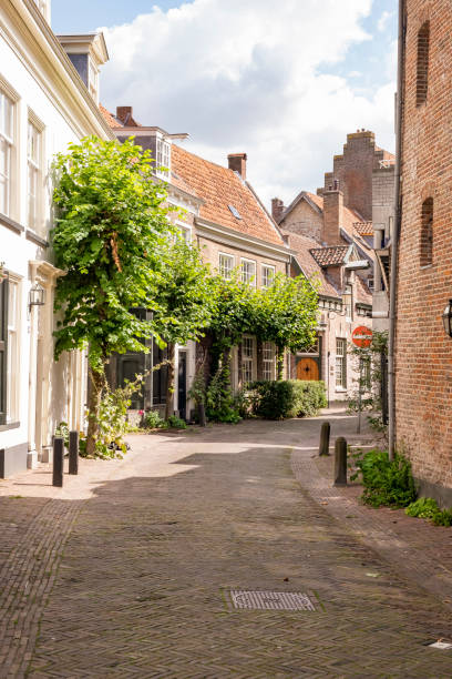 istock Street view in Amersfoort during a beautiful summer day 1211363929