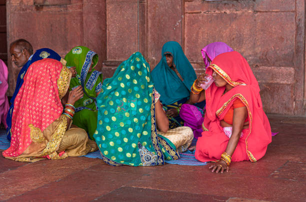 라자스탄 여성 - india traditional culture indigenous culture women 뉴스 사진 이미지