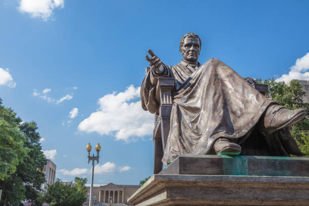 Chief Justice John Marshall Sculpture at John Marshall Park