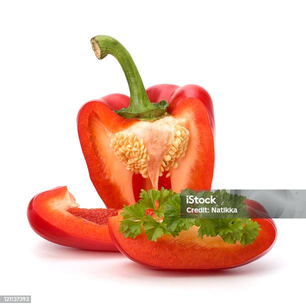 Red Pepper Stock Photo - Download Image Now - Bell Pepper, Brightly Lit, Clean