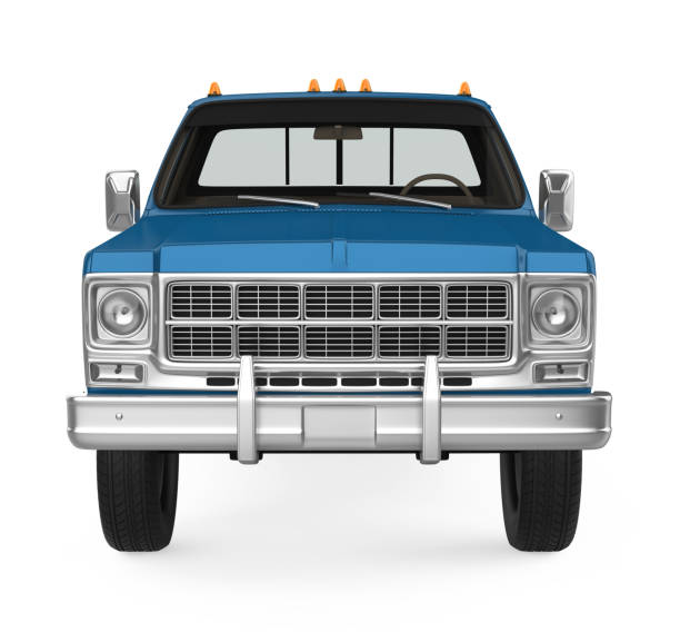 istock Vintage Pickup Truck Isolated 1211376973