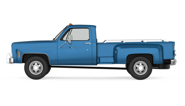 istock Vintage Pickup Truck Isolated 1211377070