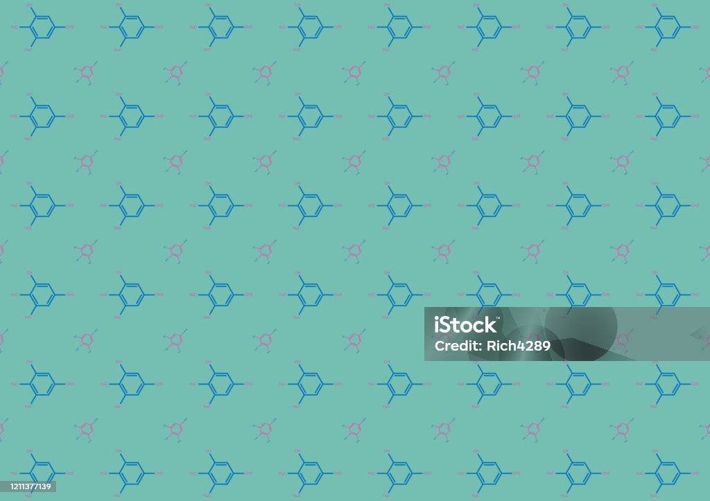 Abstract Kid Science Pattern Science Pattern Design Vector Background ...