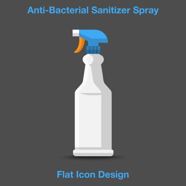 Anti-Bacterial Sanitizer Spray, Hand Sanitizer Dispenser, infection control concept. Sanitizer to prevent colds, virus, Coronavirus, flu. Spray bottle. Flat icon design Anti-Bacterial Sanitizer Spray, Hand Sanitizer Dispenser, infection control concept. Sanitizer to prevent colds, virus, Coronavirus, flu. Spray bottle. Flat icon designs. hand water pump stock illustrations