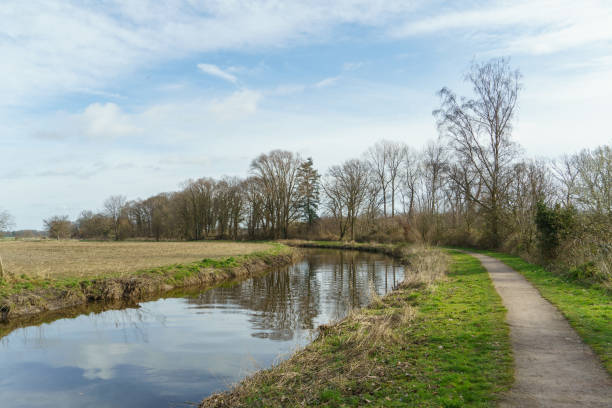 istock hiking at a small river in germany 1211387096