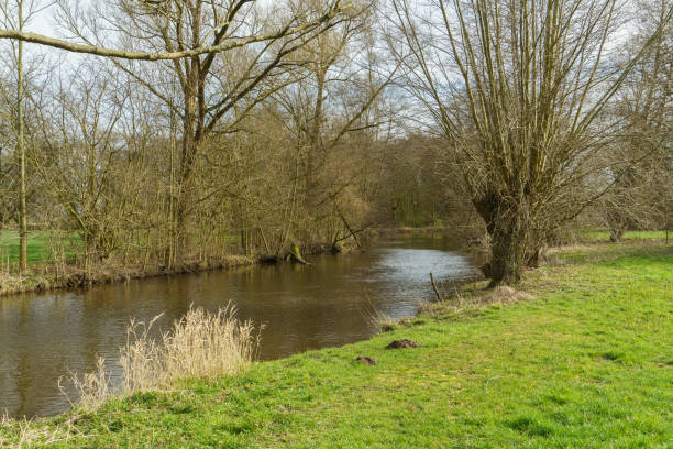 istock hiking at a small river in germany 1211387255