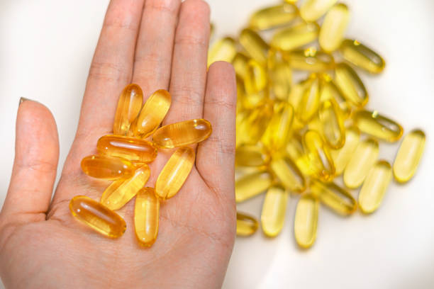 istock Omega 3 fish oil capsules 1211396307