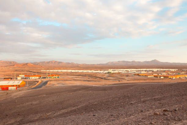 istock General view of a mining camp in the Atacama Desert 1211403667