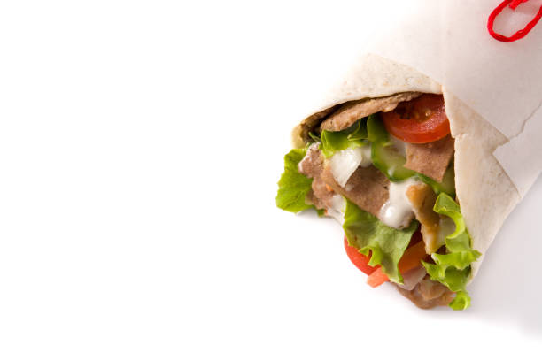 istock Doner kebab or shawarma sandwich 1211403798
