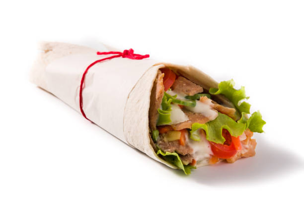 istock Doner kebab or shawarma sandwich 1211403869