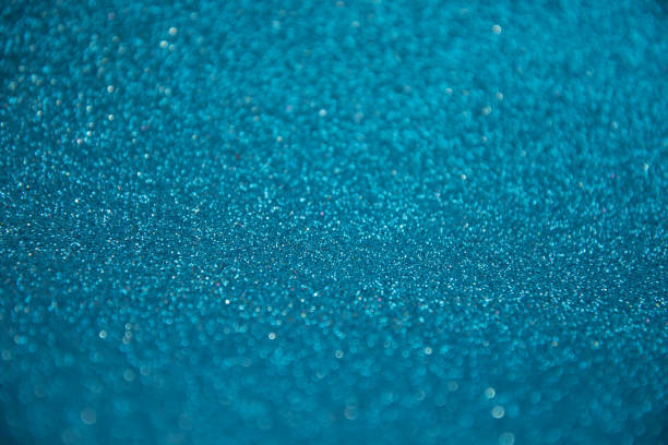 istock Blue background with sequins for a postcard. new year Christmas and other 1211412278