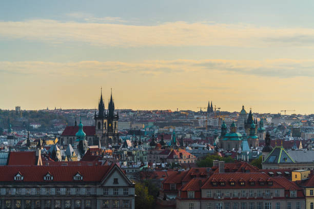 istock Scenic view of Praga city 1211413231