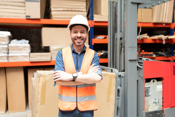 istock Male Supervisor In Protective Workwear At Factory 1211420584