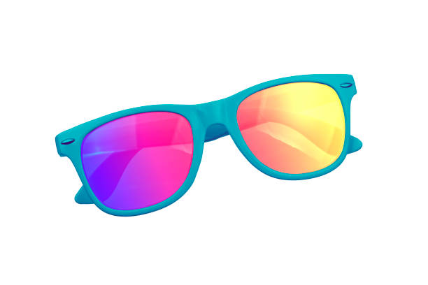 istock Sunglasses with the reflection of the sun in them. 1211422603