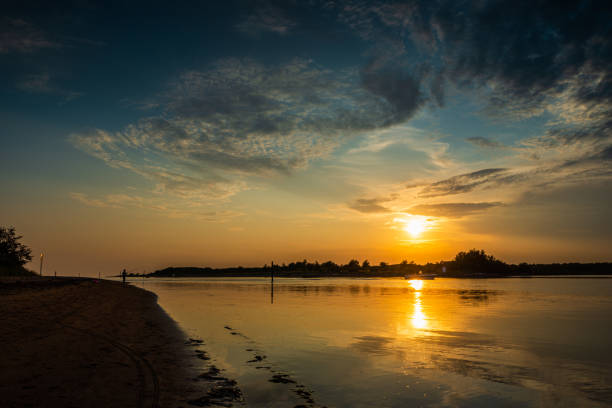 istock twilight over Bibione Pineda lagoon and beach 1211431446