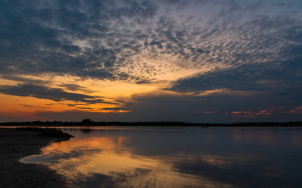 istock twilight over Bibione Pineda lagoon and beach 1211433160
