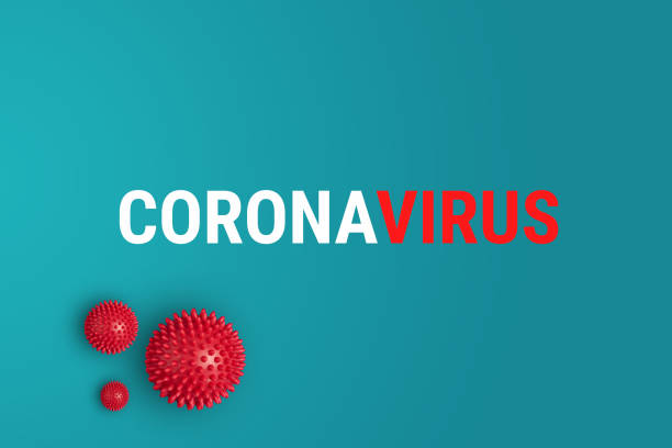 istock Abstract banner coronavirus strain model from Wuhan, China 1211437796