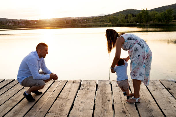 istock Summer day by the lake 1211451228