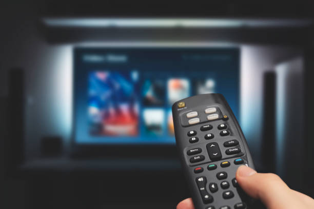 istock VOD service on television. TV streaming concept 1211457524