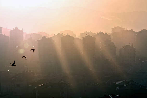 istock environmental pollution concept of smog and cityscape 1211458587