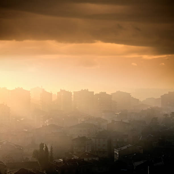 istock environmental pollution concept of smog and cityscape 1211458638