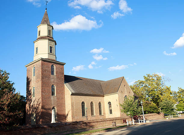 istock Historic Williamsburg, Virginia church 121147206
