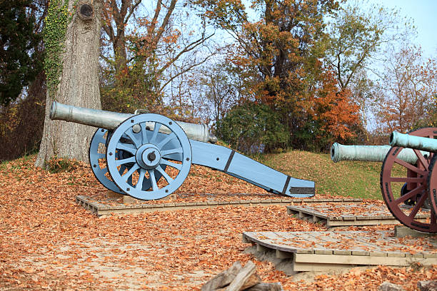 istock Cannons at Yorktown, Virginia 121147269