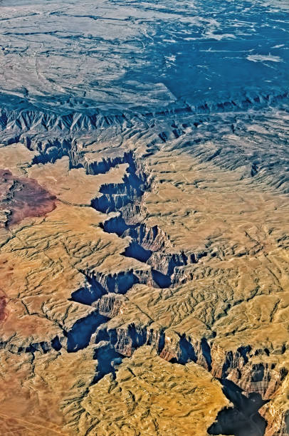 istock Grand Canyon at 30,000 feet 1211473422