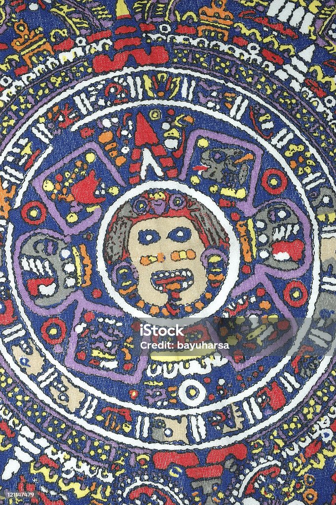 aztec calendar  Mayan Calendar Stock Photo