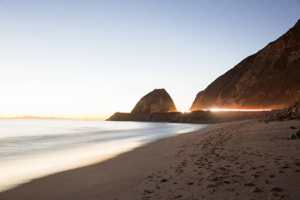 istock Mugu Rock at dusk 1211494843
