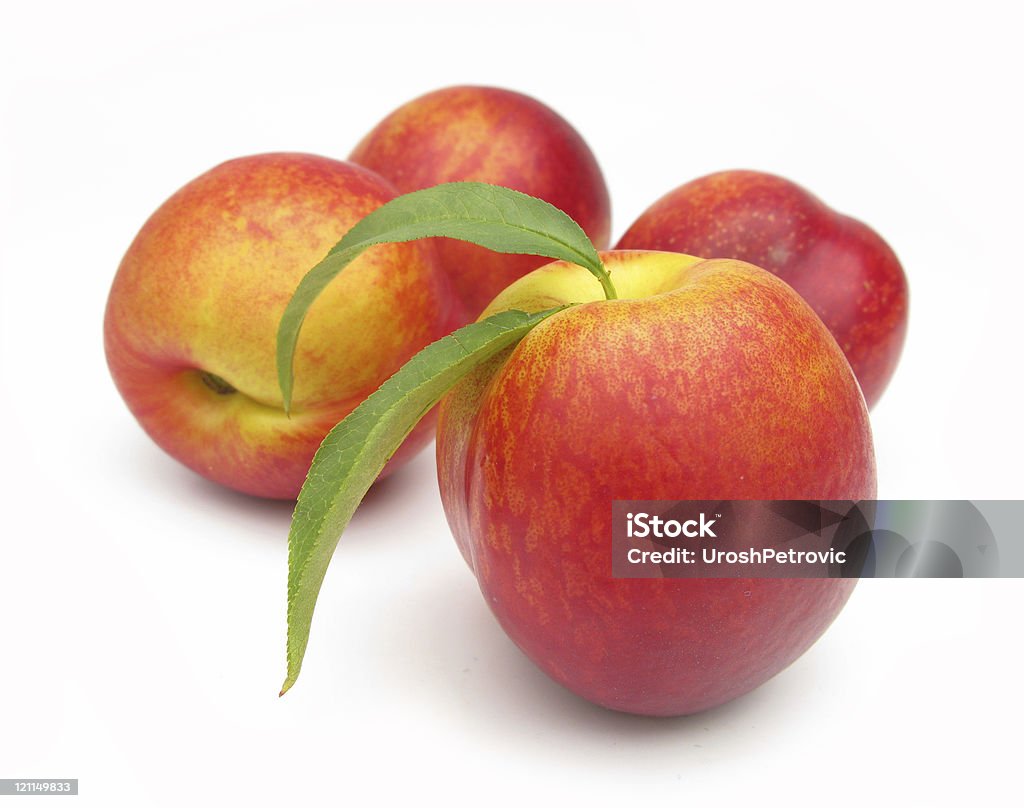 Nectarines perfect  Color Image Stock Photo