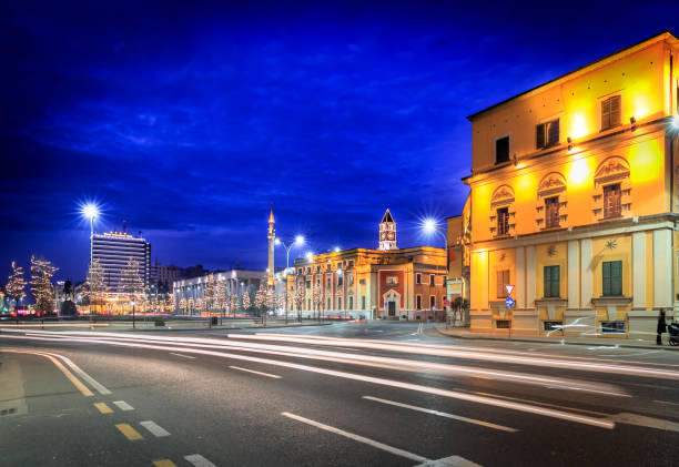 istock Tirana in christmas time 1211499194