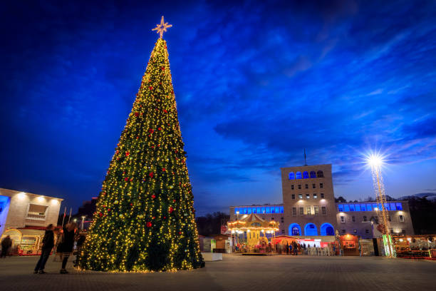Tirana in christmas time
