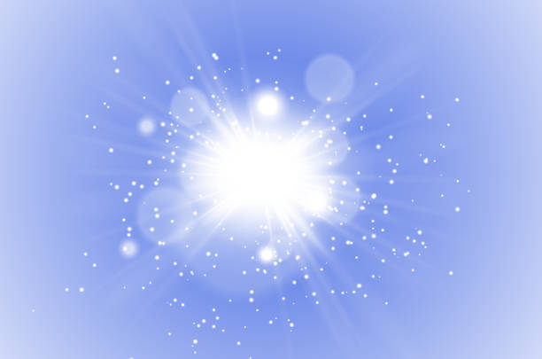 звезда взрыв блестит - space exploding big bang star stock illustrations