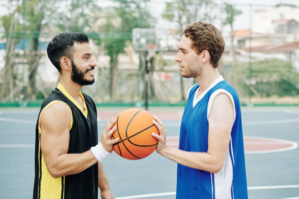 istock Starting game of basketball 1211503532
