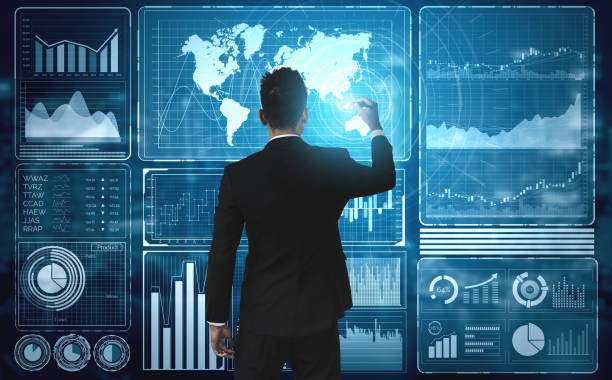 istock Big Data Technology for Business Finance Concept. 1211505326