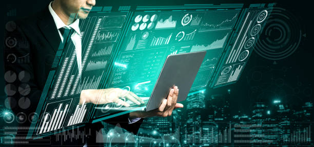 istock Big Data Technology for Business Finance Concept. 1211505454
