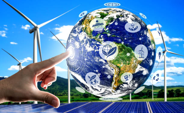istock Concept of sustainability by alternative energy. 1211505615