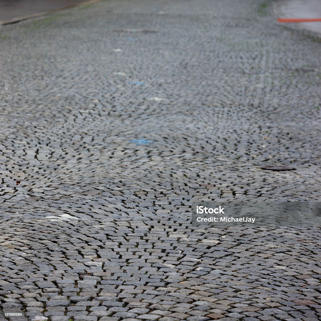 Européenne médiévale road - Photo de Antique libre de droits