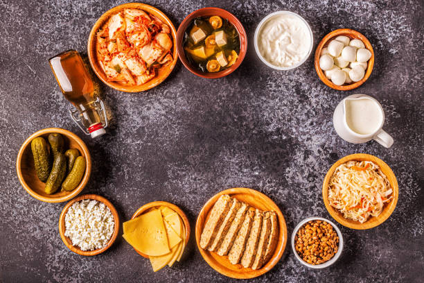 istock Fermented food, probiotics 1211509548