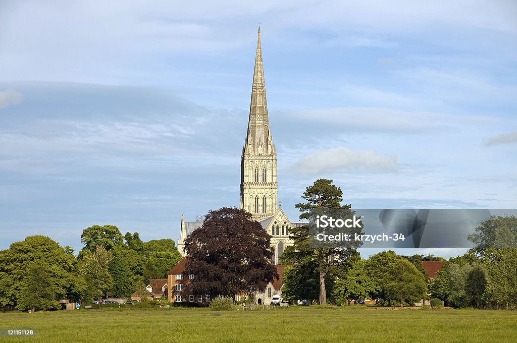 Salisbury Cathedral  Salisbury - England Stock Photo