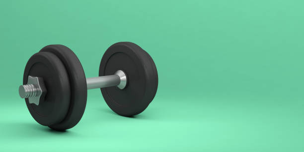 istock dumbbell bodybuilding weightlifting sport weights 1211511763