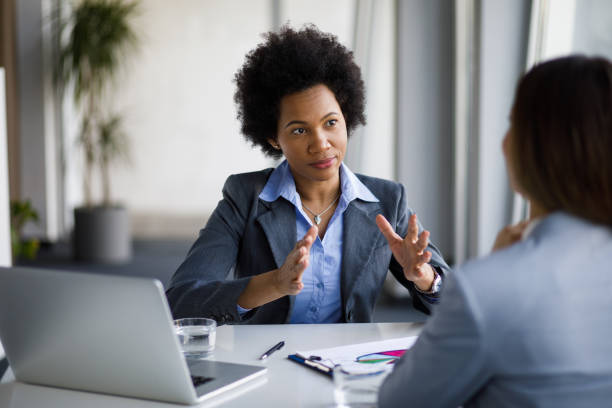 istock Combining their corporate talents 1211520010