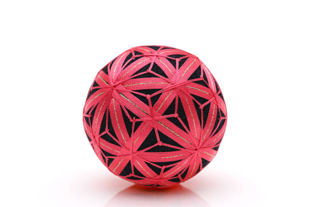 istock Japanese colorful temari ball 1211520334