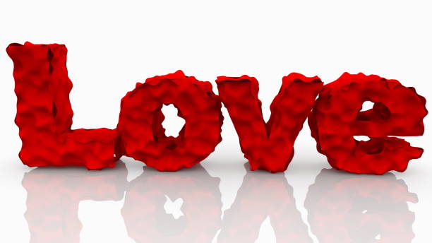 istock Deforming red letters with Love concept 1211526671