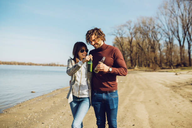 istock Couple enjoing at the lake 1211529343