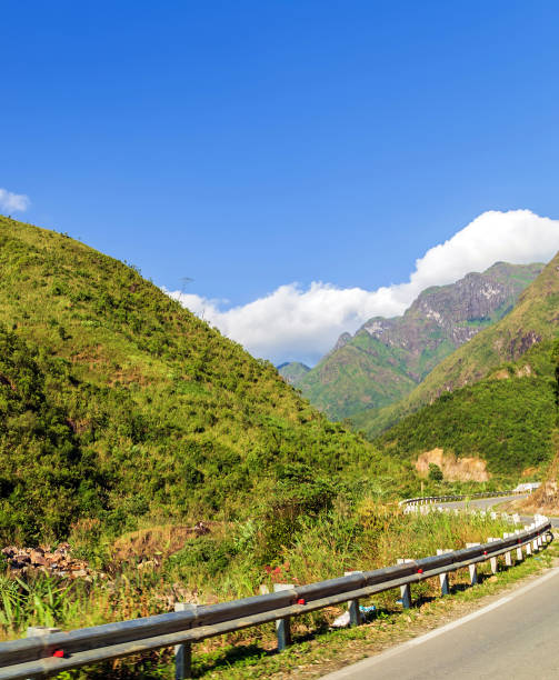 istock Mountain road. Landscape with rocks 1211529726