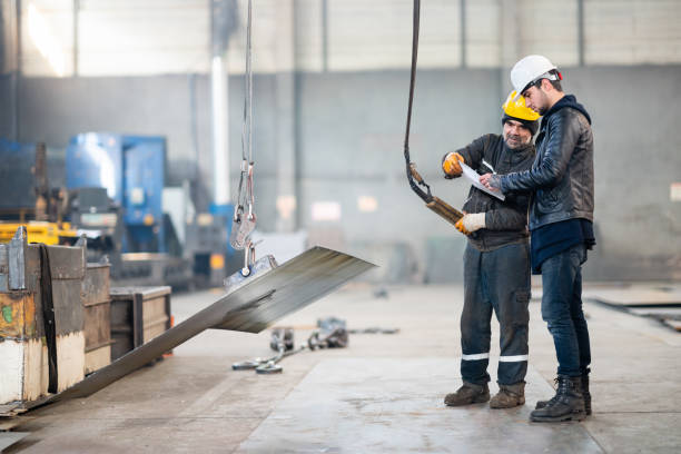 istock Job interview within the factory 1211530720